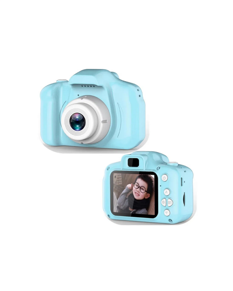 Mavi Mini HD Video Kamera Fotoğraf Çekimli Genişletilebilir Hafızalı Şarjlı Model