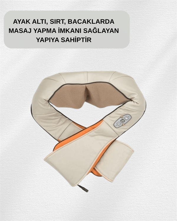 Ovmalı Isıtmalı Masaj Aleti – Boyun, Sırt, Bel, Omuz ve Bacak İçin