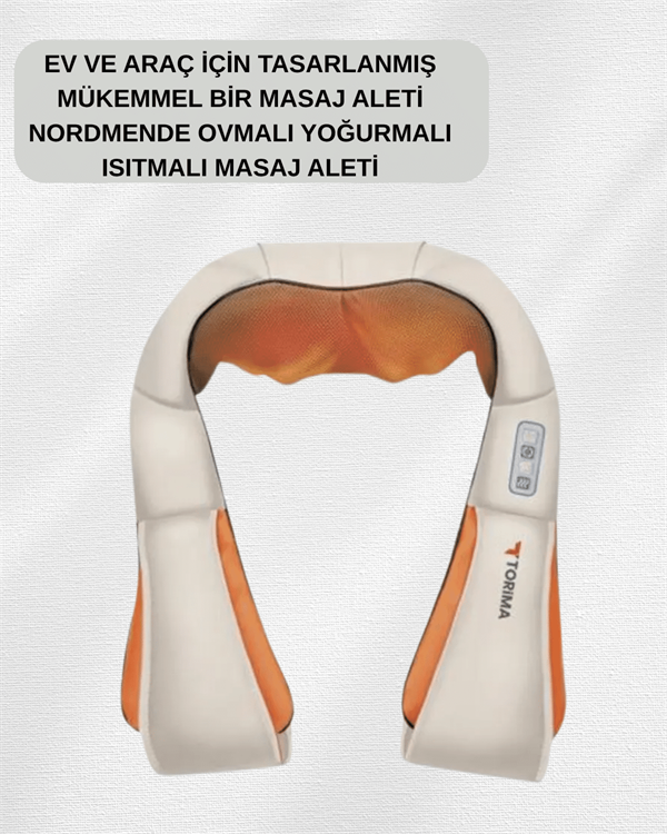 Ovmalı Isıtmalı Masaj Aleti – Boyun, Sırt, Bel, Omuz ve Bacak İçin