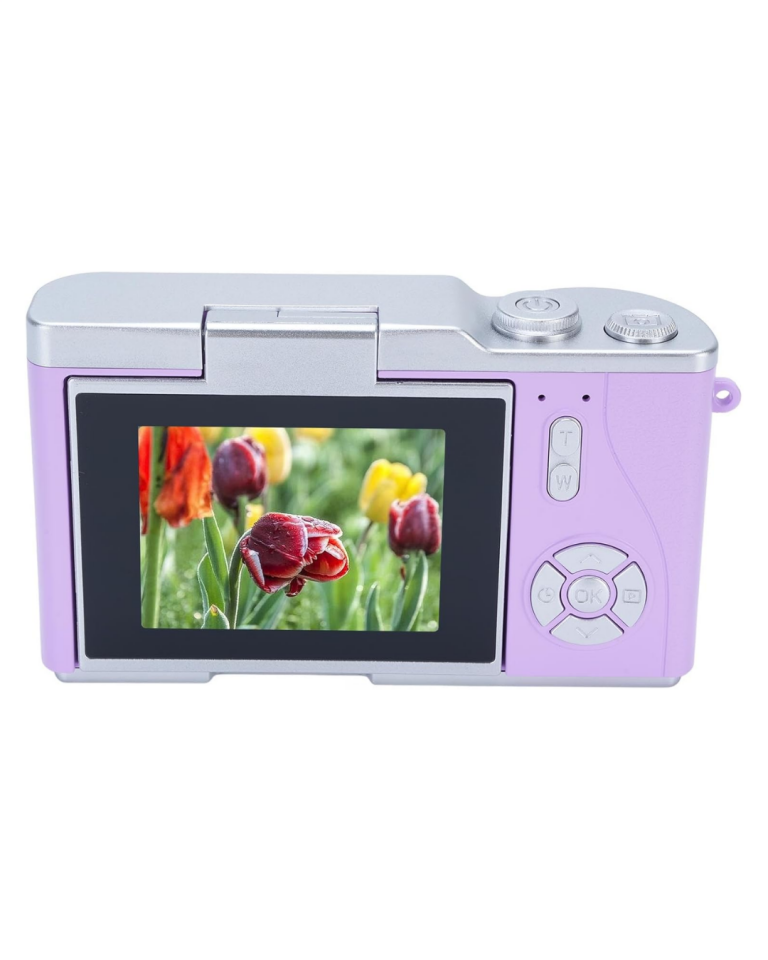 Flip Ekranlı Dijital Kamera 4K Video 48 MP Güzelleştirme Modu