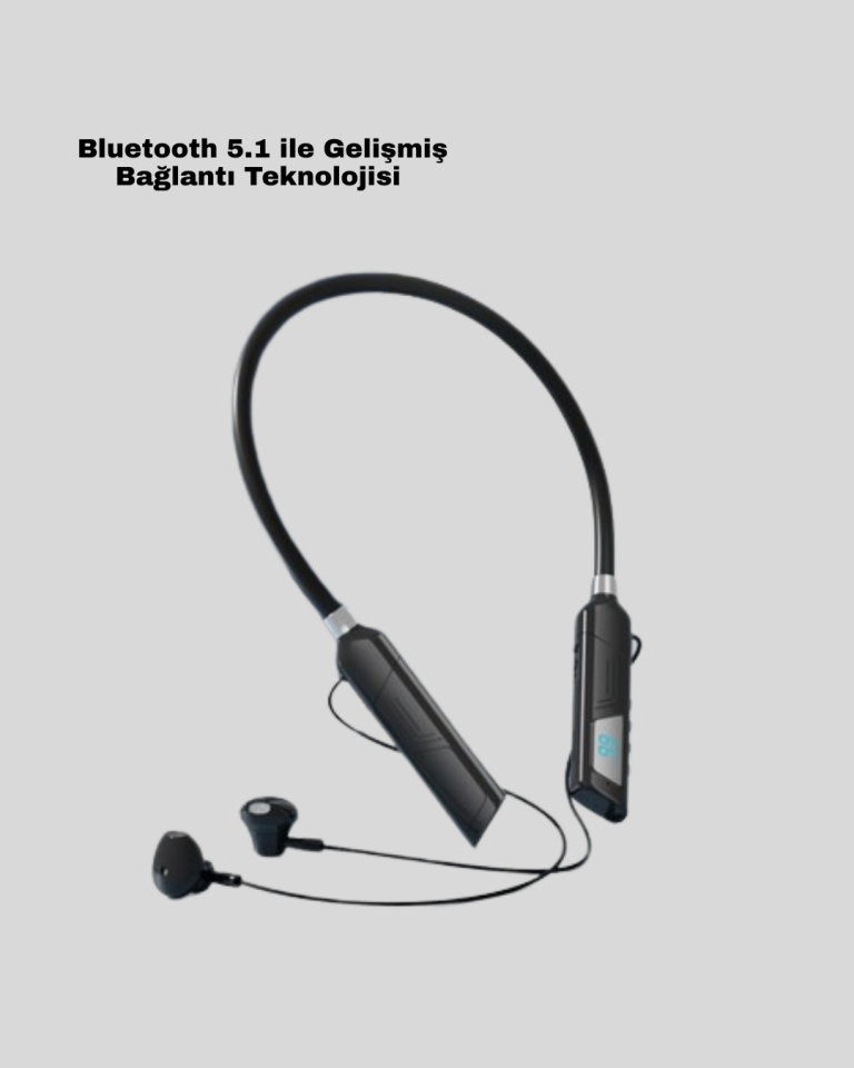 Uzun Pil Ömrü ve Hızlı Şarj Özellikli Bluetooth Kulaklık
