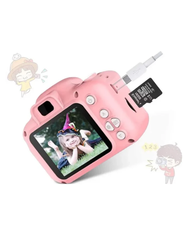 Mini Dijital Kamera HD Video Kayıt ve Fotoğraf Çekim Özellikli USB Şarjlı Taşınabilir Cihaz