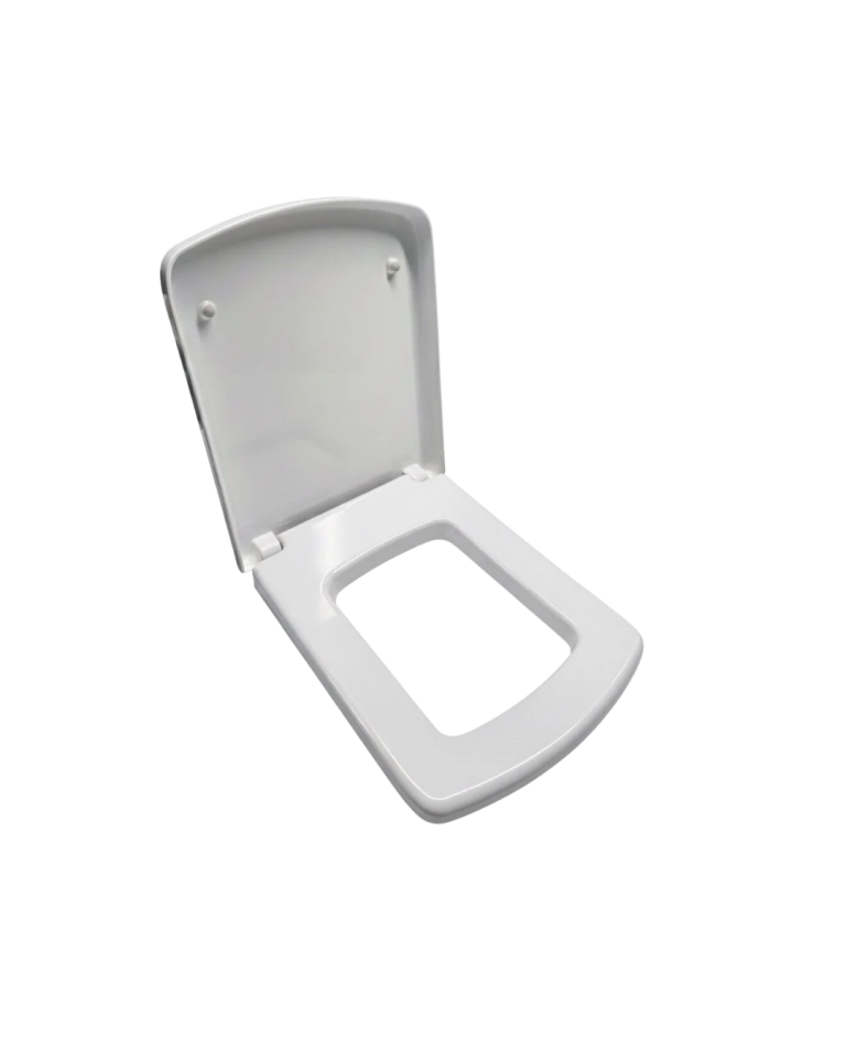 Kare Slim Klozet Kapağı Sessiz Kapanma Dayanıklı Tasarım