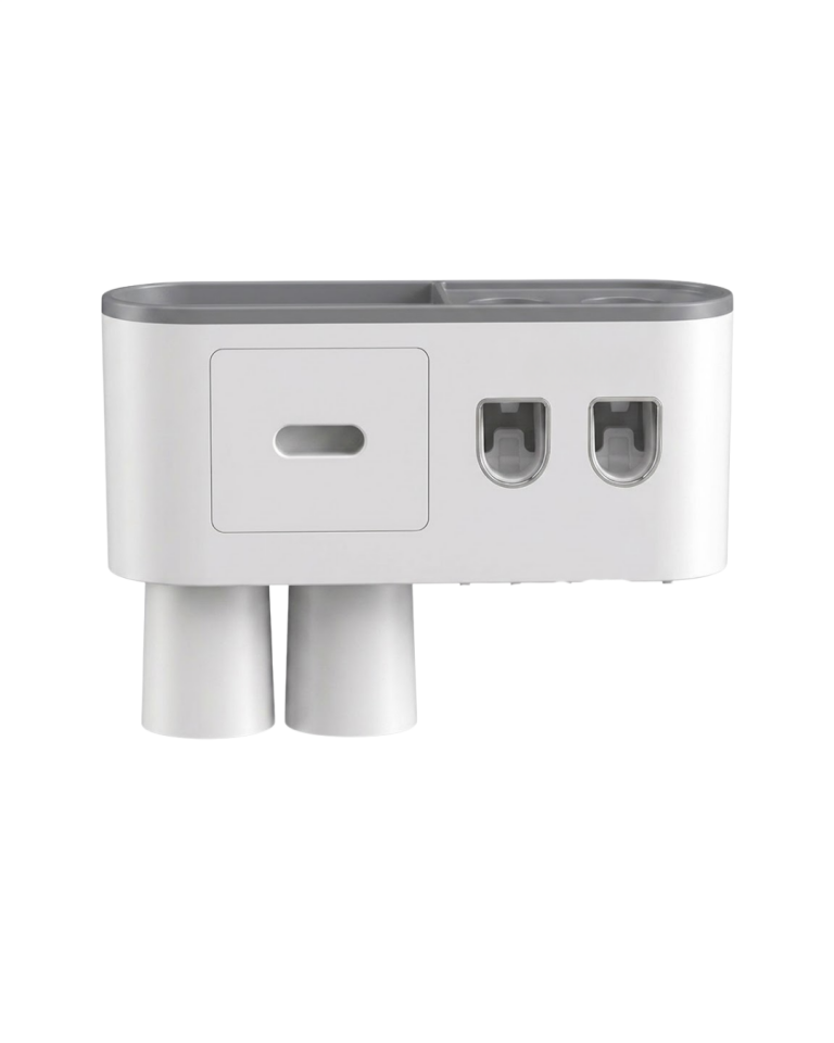 Çok Fonksiyonlu Diş Fırçası Tutucu Otomatik Dispenser Bardaklı Organizer