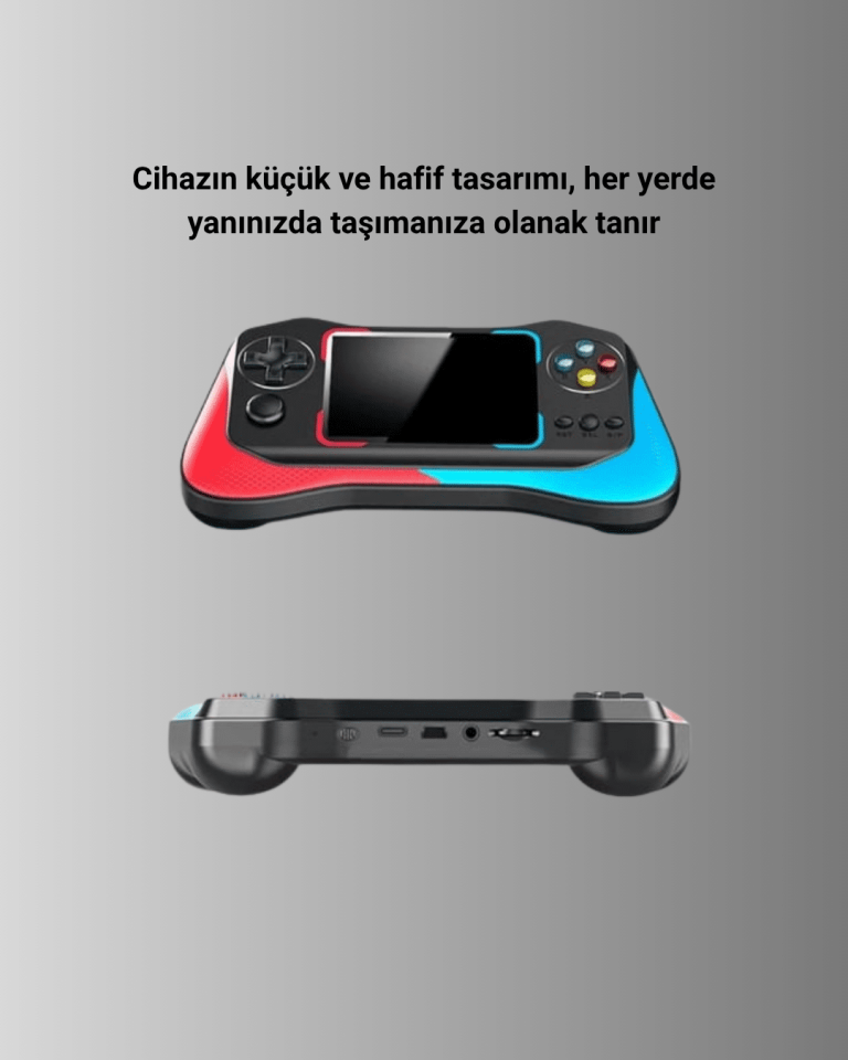 Şarjlı Taşınabilir Oyun Konsolu – X7M Retro Game Box
