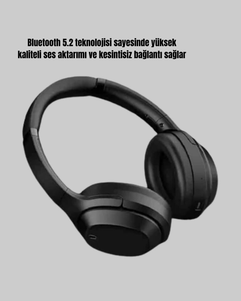 Yeni Nesil Stereo Kulaklık – Telefon, Tablet ve Laptop ile Geniş Uyumluluk