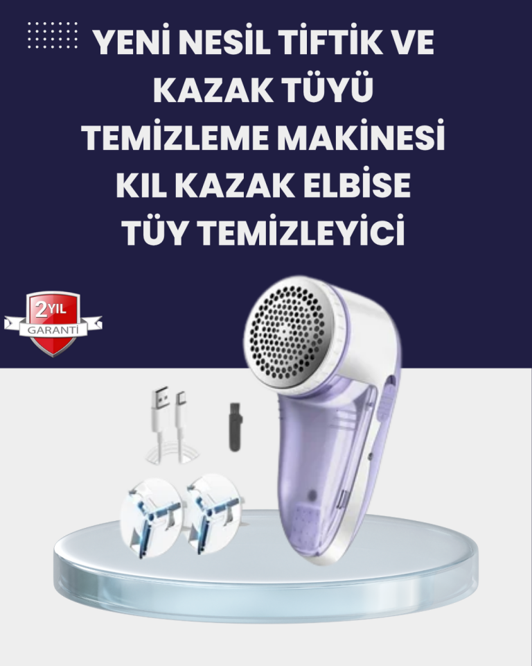 Kompakt Giysi Temizleme Cihazı – Tek Tuşla Kullanım
