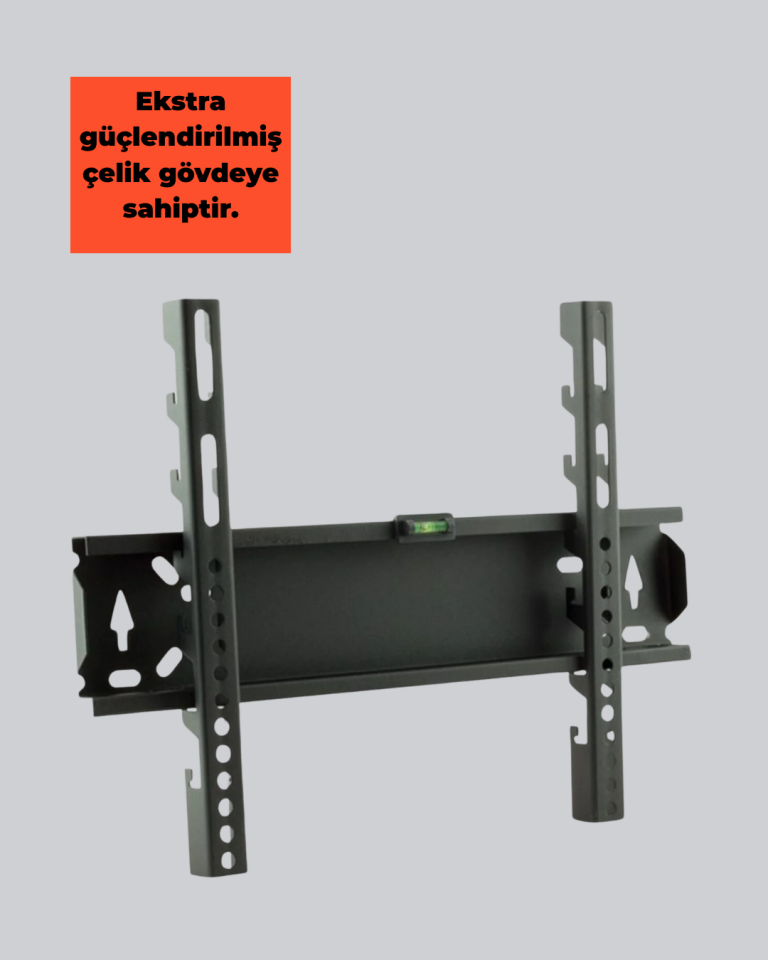 32-65” TV Duvar Askı Braketi 75 kg Kapasiteli Anti Statik Boya