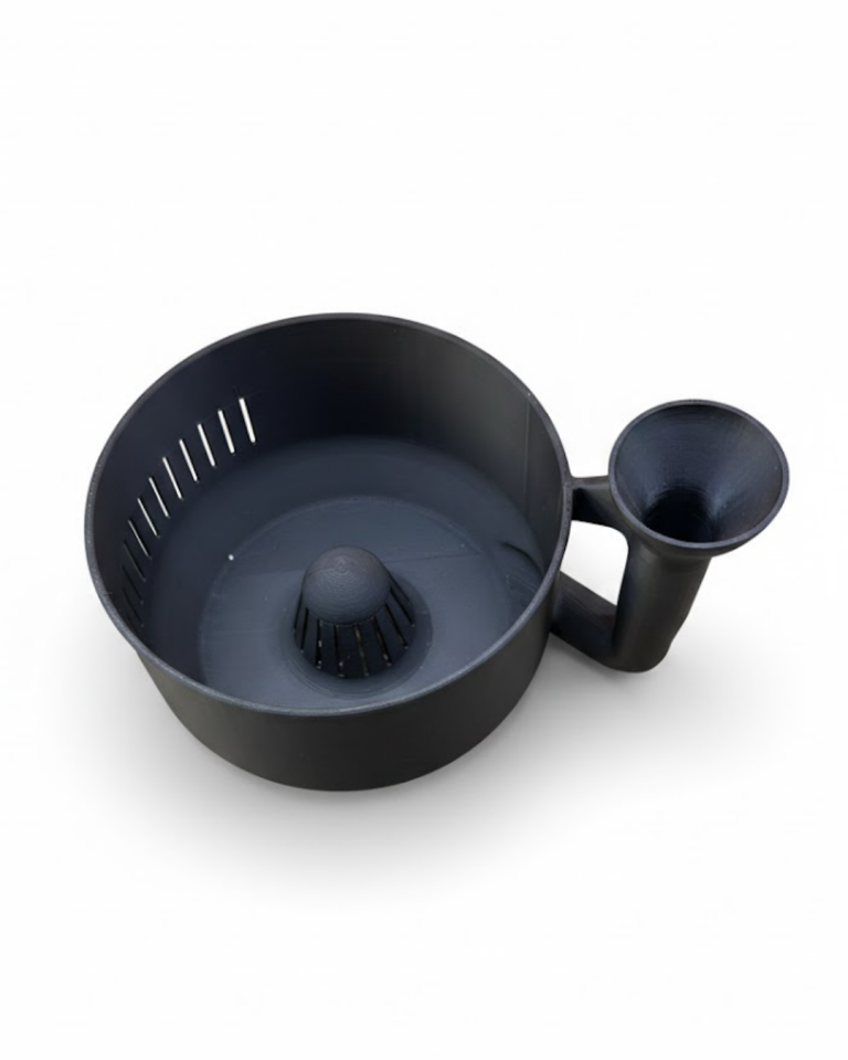 Geniş Hazneli Sebze ve Meyve Yıkama Süzgeci Ergonomik Tasarım