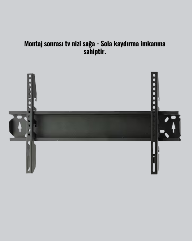 32-65 İnç LCD LED TV Askı Aparatı 75 kg Taşıma Güçlendirilmiş Çelik