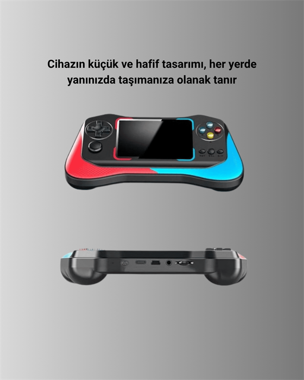 Şarjlı Taşınabilir Oyun Konsolu – X7M Retro Game Box