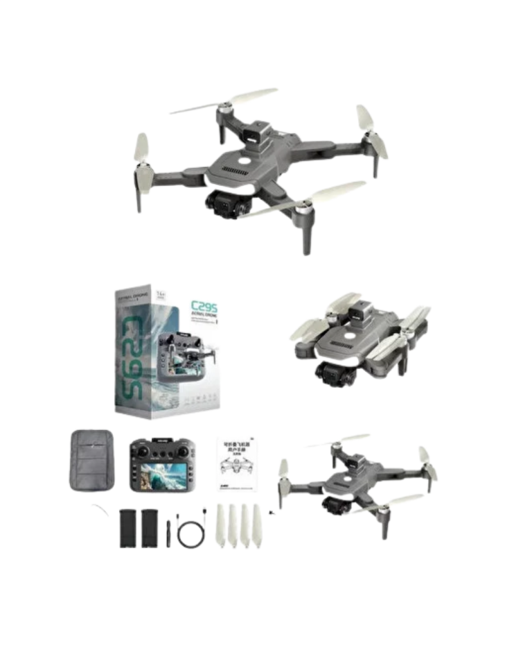 Akıllı Takip Özellikli 4K Drone Katlanabilir Tasarım Uzaktan Kontrollü Profesyonel Çekim Dronu