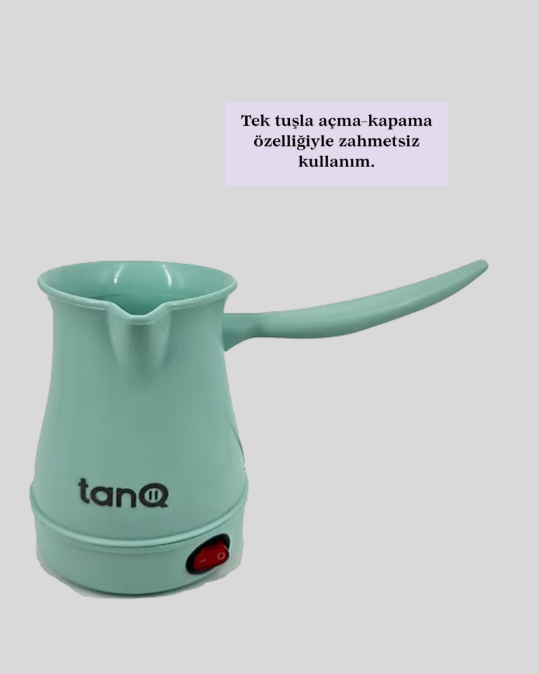 Işıklı Açma Kapama Anahtarlı Elektrikli Kahve Cezvesi