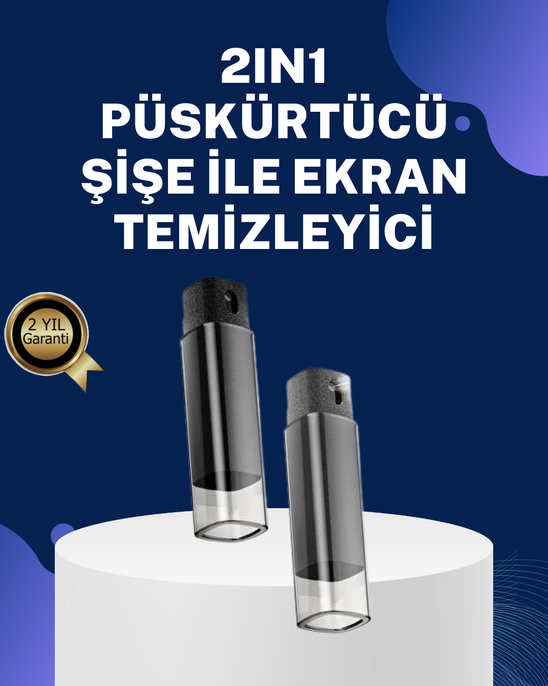 Telefon Tablet Bilgisayar Ekran Temizleyici Anti Statik İz Bırakmaz
