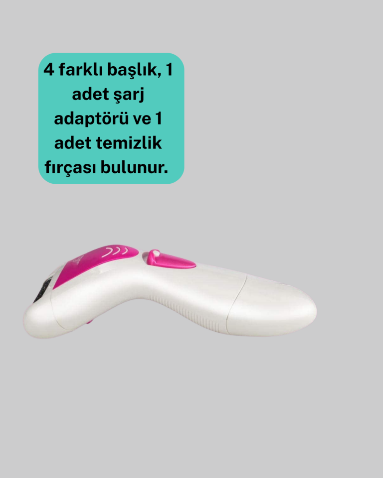 Tüy Temizleme ve Cilt Bakım Cihazı