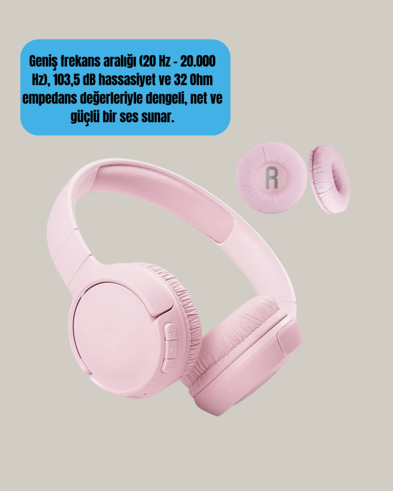Katlanabilir USB-C Şarjlı Bluetooth Kulaklık