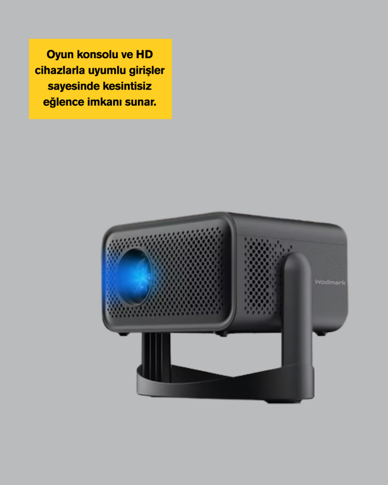 Full HD 1080P HDR Destekli Akıllı Projeksiyon Cihazı