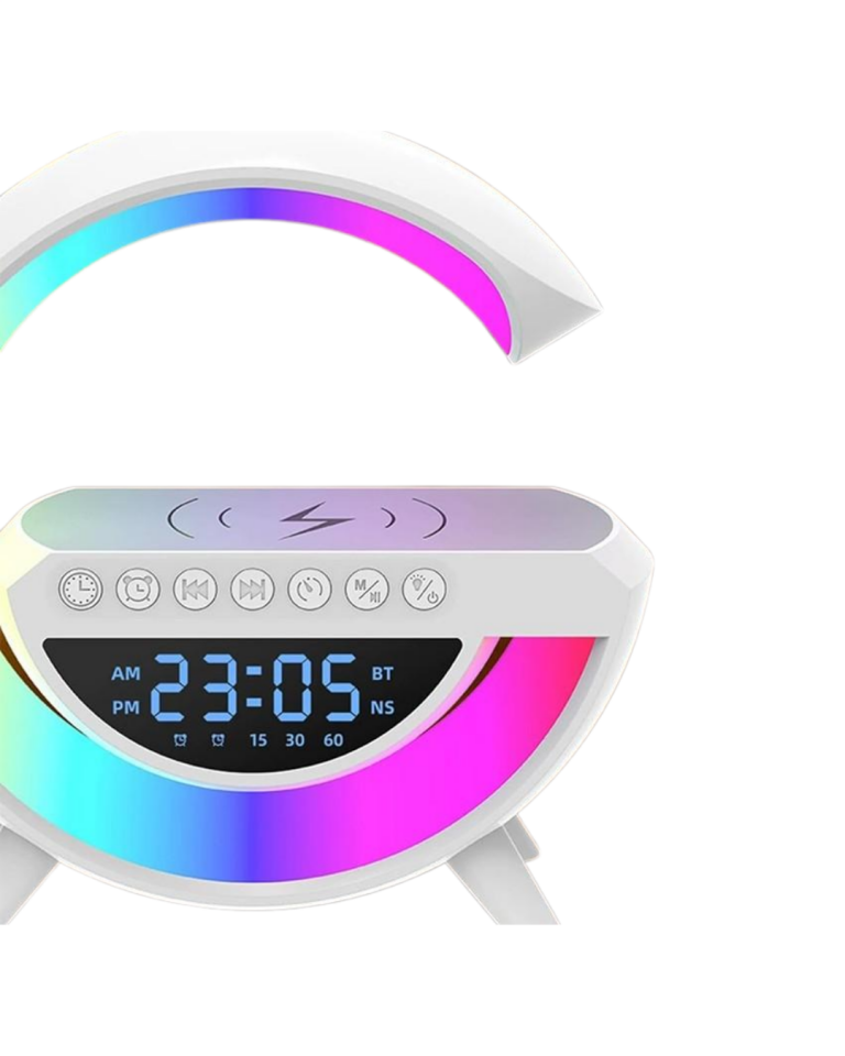Bluetooth Hoparlör RGB Aydınlatmalı USB TF Kart FM Özellikli
