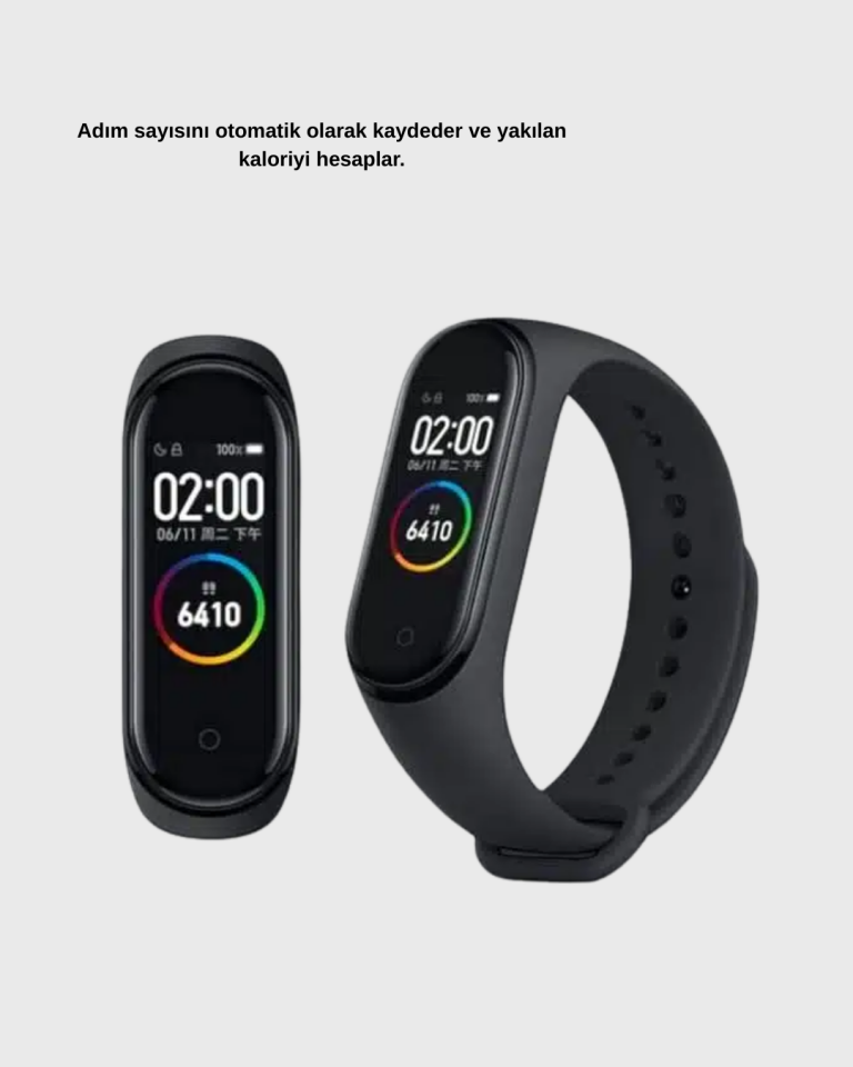 M6 Akıllı Bileklik ve Bluetooth Spor Kulaklık 2’li Set
