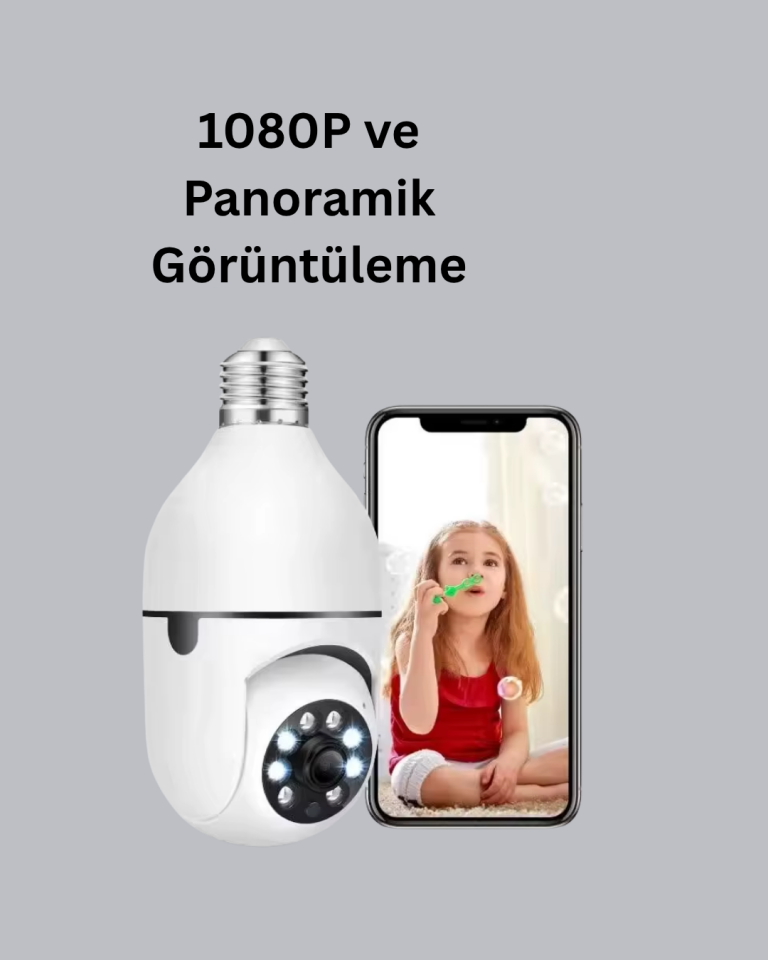 Duy Uyumlu Akıllı Güvenlik Kamerası – Basit Kurulum ve Net Görüntü