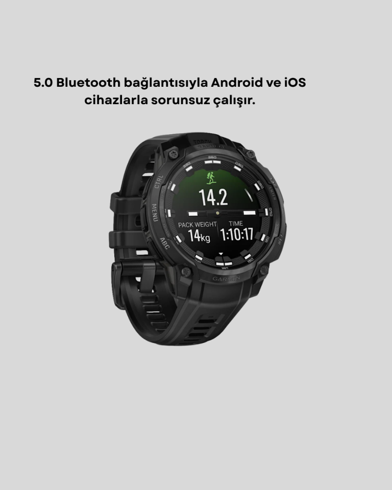 Yeni Nesil Akıllı Saat – Nabız Ölçer, Uyku Takip, Bluetooth Uyumlu, Şık Tasarım