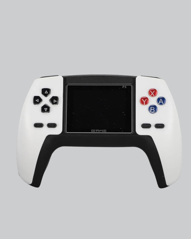 520 Klasik Oyunlu P5™ ControllerView Retro Konsol – Şarjlı,  Ergonomik Tasarım